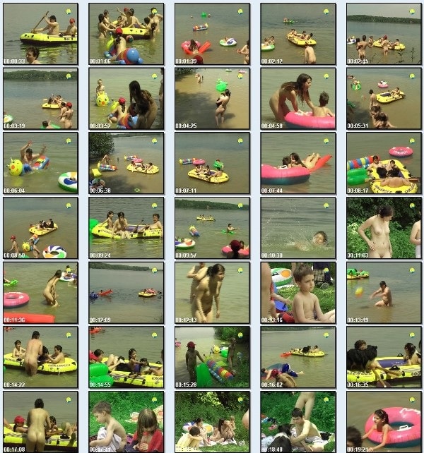 On the Lake - Beauty family nudism video  [720x480 | 02:15:42 | 1.86 GB]