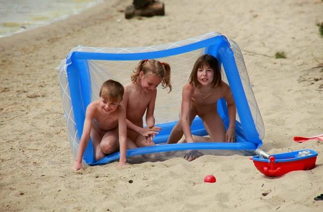 Family nudism purenudism outdoor [Games Outdoors]