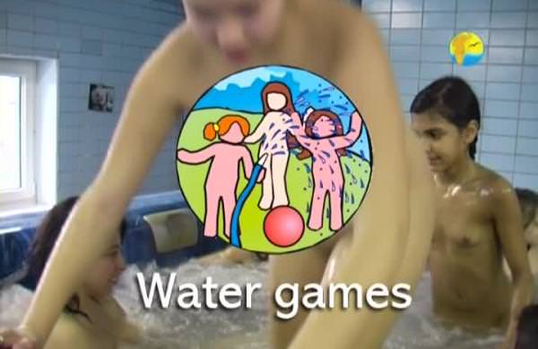 Water Games - new family nudism video in the pool [720×480 | 01:14:29 | 4.3 GB]