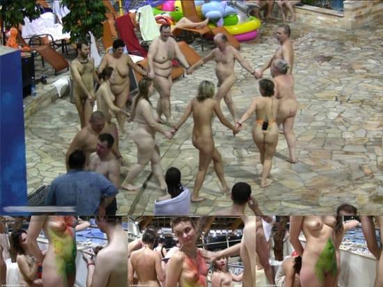 Family nudism in Europe in the pool - video purenudism [1920x1080 | 00:23:54 | 962 MB]