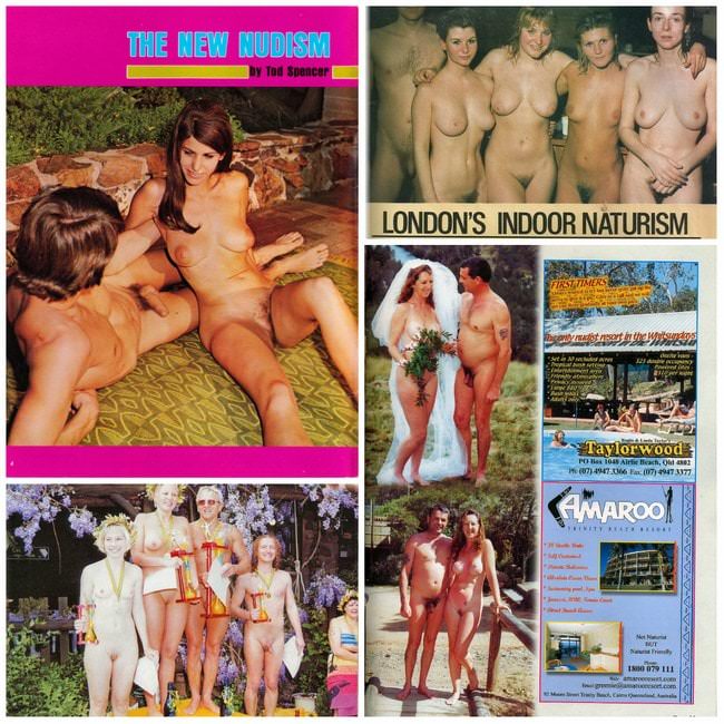 Vintage nudism boys and girls photos