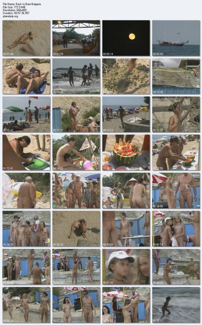 Sunny Bulgaria - documentary video about nudism at a resort in Varna