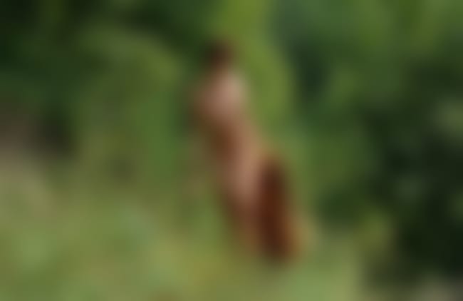 Young beautiful naked girl nudists Pure nudism gallery [Sunny forest]